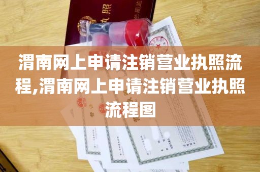 渭南网上申请注销营业执照流程,渭南网上申请注销营业执照流程图