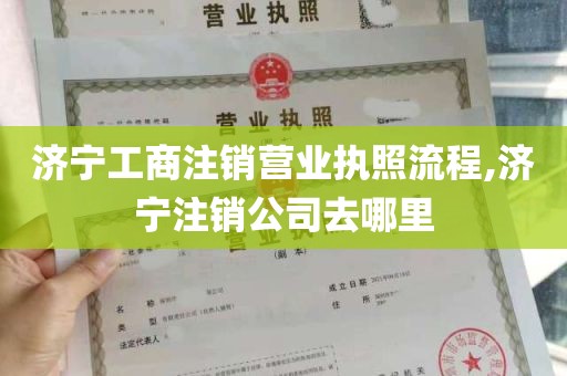 济宁工商注销营业执照流程,济宁注销公司去哪里