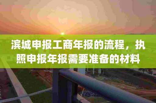 滨城申报工商年报的流程，执照申报年报需要准备的材料