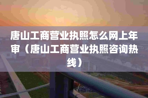 唐山工商营业执照怎么网上年审（唐山工商营业执照咨询热线）