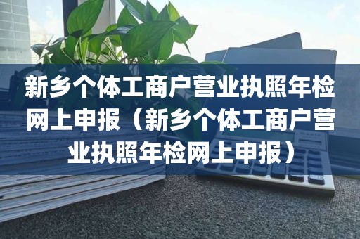 新乡个体工商户营业执照年检网上申报（新乡个体工商户营业执照年检网上申报）