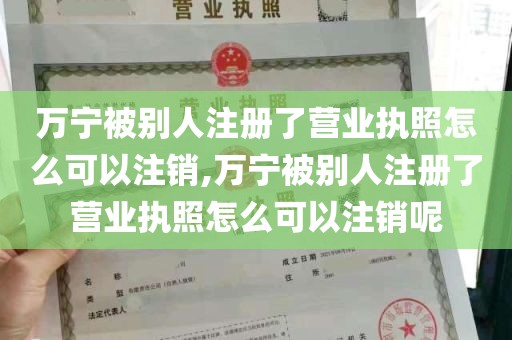 万宁被别人注册了营业执照怎么可以注销,万宁被别人注册了营业执照怎么可以注销呢