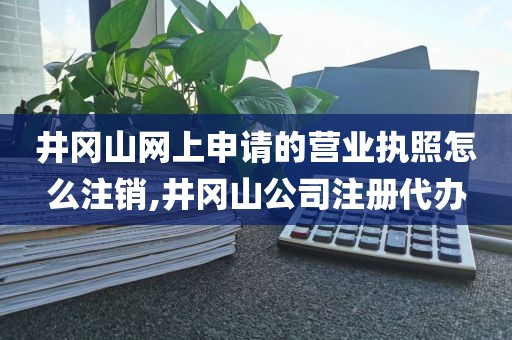 井冈山网上申请的营业执照怎么注销,井冈山公司注册代办