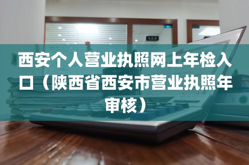 西安个人营业执照网上年检入口（陕西省西安市营业执照年审核）