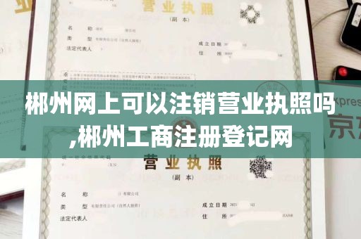 郴州网上可以注销营业执照吗,郴州工商注册登记网