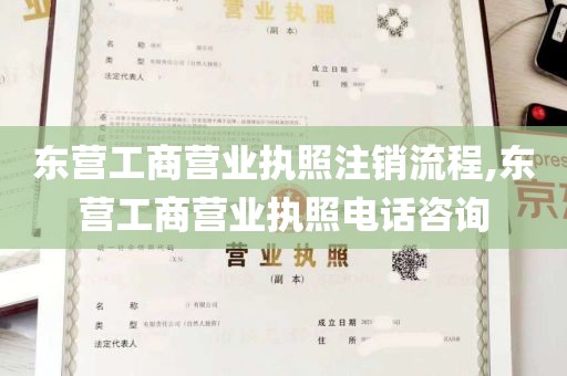 东营工商营业执照注销流程,东营工商营业执照电话咨询