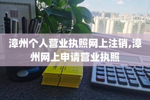 漳州个人营业执照网上注销,漳州网上申请营业执照
