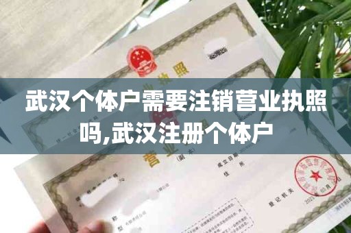 武汉个体户需要注销营业执照吗,武汉注册个体户