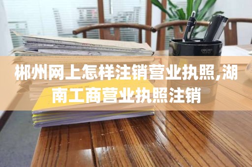 郴州网上怎样注销营业执照,湖南工商营业执照注销