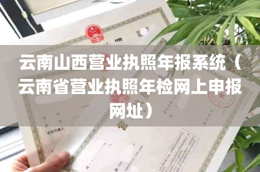 云南山西营业执照年报系统（云南省营业执照年检网上申报网址）