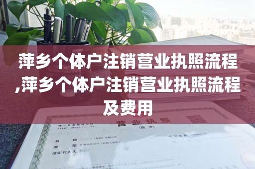 萍乡个体户注销营业执照流程,萍乡个体户注销营业执照流程及费用