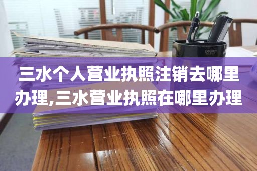 三水个人营业执照注销去哪里办理,三水营业执照在哪里办理