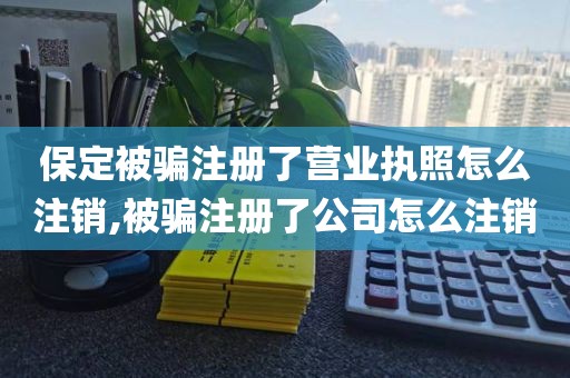 保定被骗注册了营业执照怎么注销,被骗注册了公司怎么注销