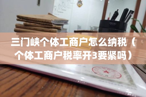 三门峡个体工商户怎么纳税（个体工商户税率开3要紧吗）