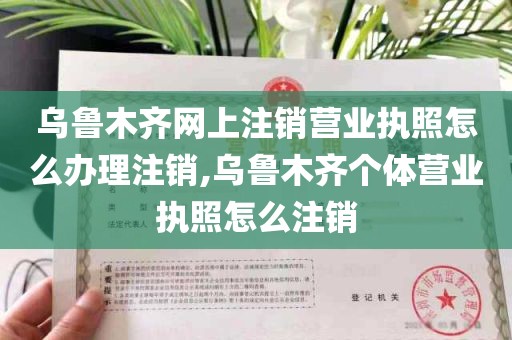 乌鲁木齐网上注销营业执照怎么办理注销,乌鲁木齐个体营业执照怎么注销