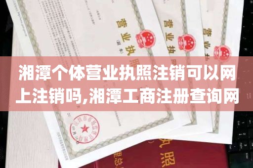 湘潭个体营业执照注销可以网上注销吗,湘潭工商注册查询网