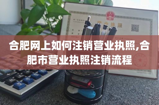 合肥网上如何注销营业执照,合肥市营业执照注销流程