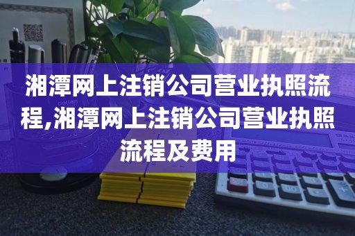 湘潭网上注销公司营业执照流程,湘潭网上注销公司营业执照流程及费用