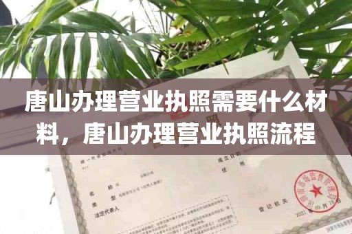 唐山办理营业执照需要什么材料，唐山办理营业执照流程