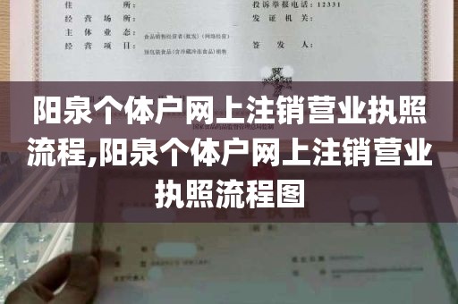 阳泉个体户网上注销营业执照流程,阳泉个体户网上注销营业执照流程图