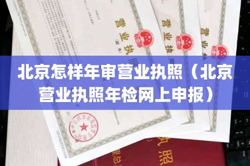 北京怎样年审营业执照（北京营业执照年检网上申报）