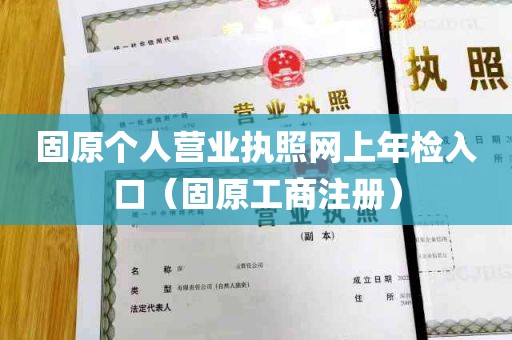 固原个人营业执照网上年检入口（固原工商注册）