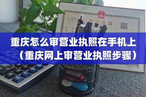 重庆怎么审营业执照在手机上（重庆网上审营业执照步骤）