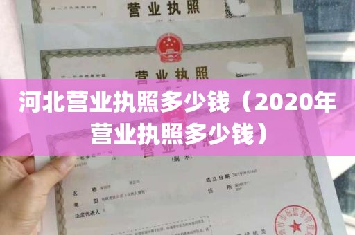 河北营业执照多少钱（2020年营业执照多少钱）