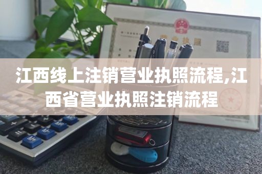 江西线上注销营业执照流程,江西省营业执照注销流程