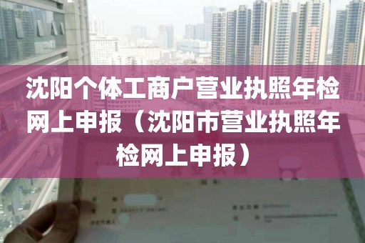 沈阳个体工商户营业执照年检网上申报（沈阳市营业执照年检网上申报）