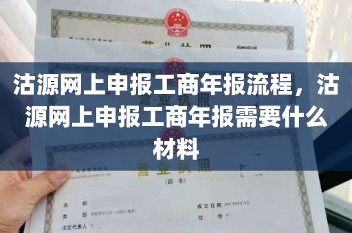 沽源网上申报工商年报流程，沽源网上申报工商年报需要什么材料