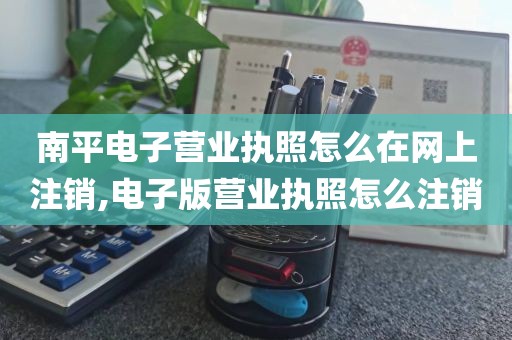 南平电子营业执照怎么在网上注销,电子版营业执照怎么注销