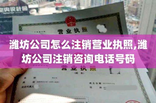 潍坊公司怎么注销营业执照,潍坊公司注销咨询电话号码