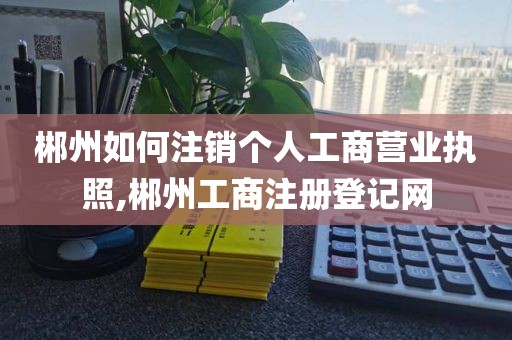 郴州如何注销个人工商营业执照,郴州工商注册登记网