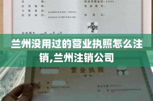 兰州没用过的营业执照怎么注销,兰州注销公司