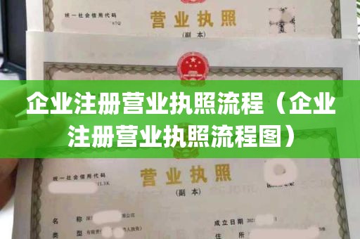 企业注册营业执照流程（企业注册营业执照流程图）