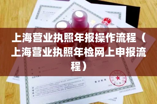 上海营业执照年报操作流程（上海营业执照年检网上申报流程）