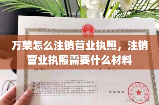 万荣怎么注销营业执照，注销营业执照需要什么材料