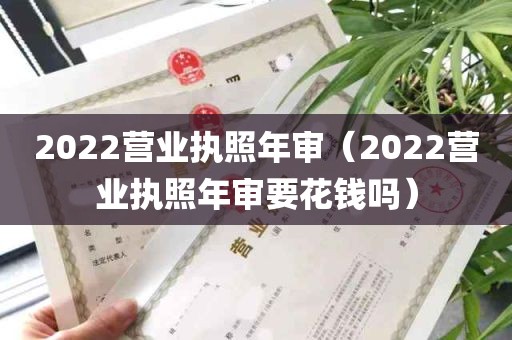 2022营业执照年审（2022营业执照年审要花钱吗）