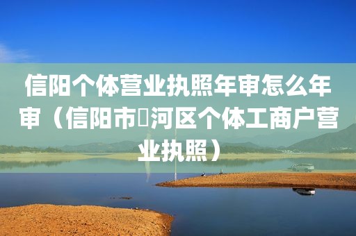 信阳个体营业执照年审怎么年审（信阳市浉河区个体工商户营业执照）