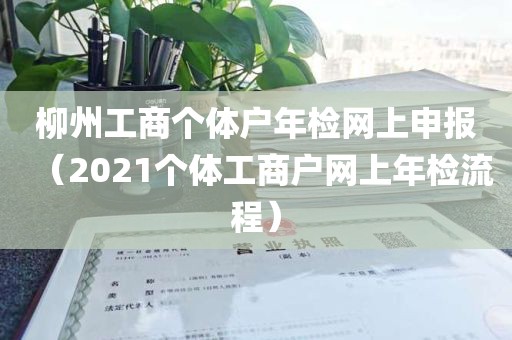 柳州工商个体户年检网上申报（2021个体工商户网上年检流程）