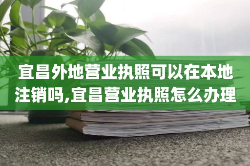 宜昌外地营业执照可以在本地注销吗,宜昌营业执照怎么办理