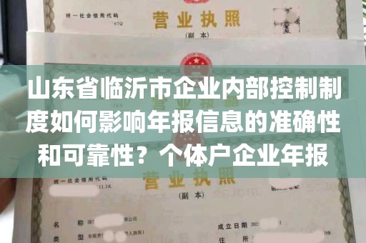 山东省临沂市企业内部控制制度如何影响年报信息的准确性和可靠性？个体户企业年报