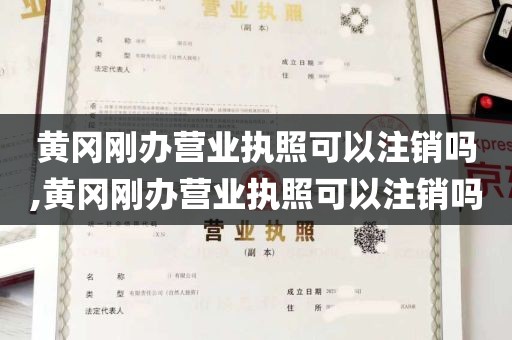 黄冈刚办营业执照可以注销吗,黄冈刚办营业执照可以注销吗