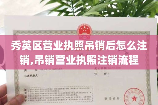 秀英区营业执照吊销后怎么注销,吊销营业执照注销流程