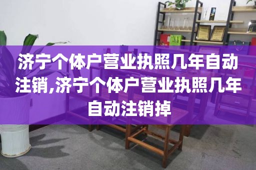 济宁个体户营业执照几年自动注销,济宁个体户营业执照几年自动注销掉