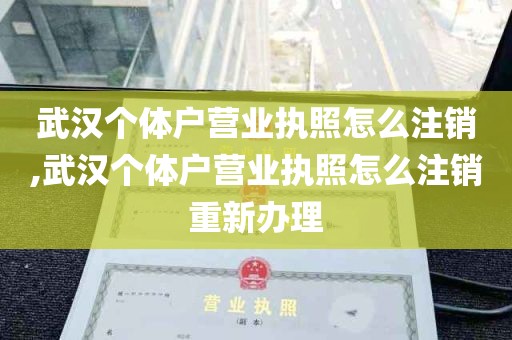 武汉个体户营业执照怎么注销,武汉个体户营业执照怎么注销重新办理