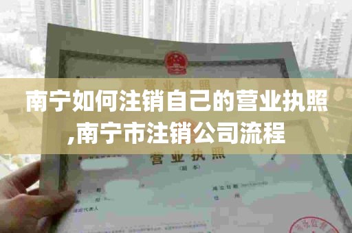 南宁如何注销自己的营业执照,南宁市注销公司流程