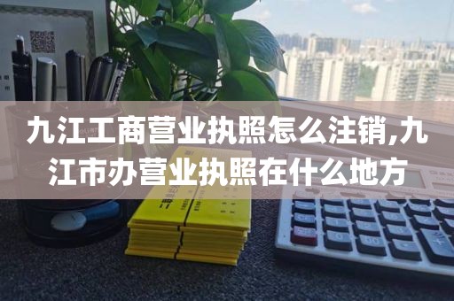 九江工商营业执照怎么注销,九江市办营业执照在什么地方