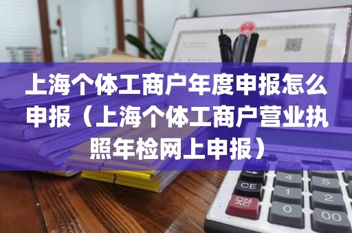 上海个体工商户年度申报怎么申报（上海个体工商户营业执照年检网上申报）